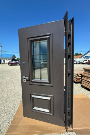 TERMO 3 СТЕКЛОПАКЕТ БУКЛЕ ГРАФИТ 